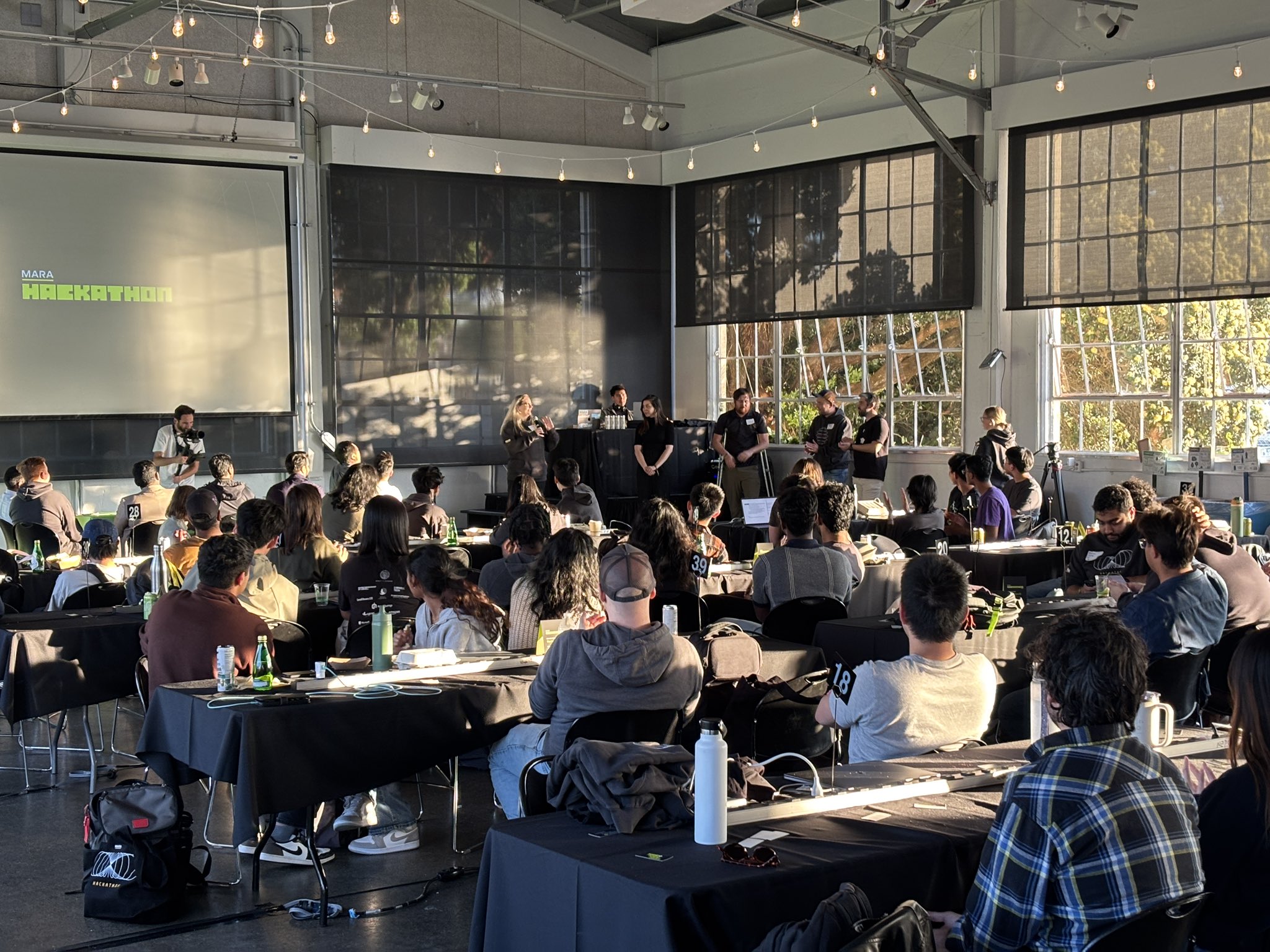 MARA Hackathon winning moment